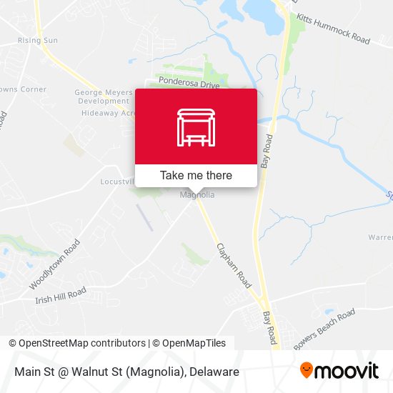 Mapa de Main St @ Walnut St (Magnolia)