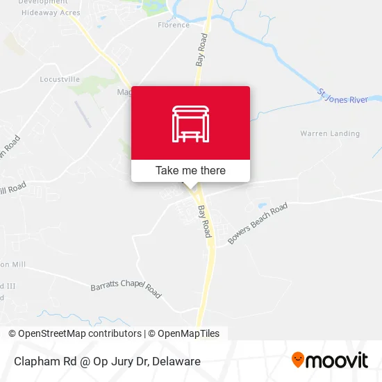 Clapham Rd @ Op Jury Dr map