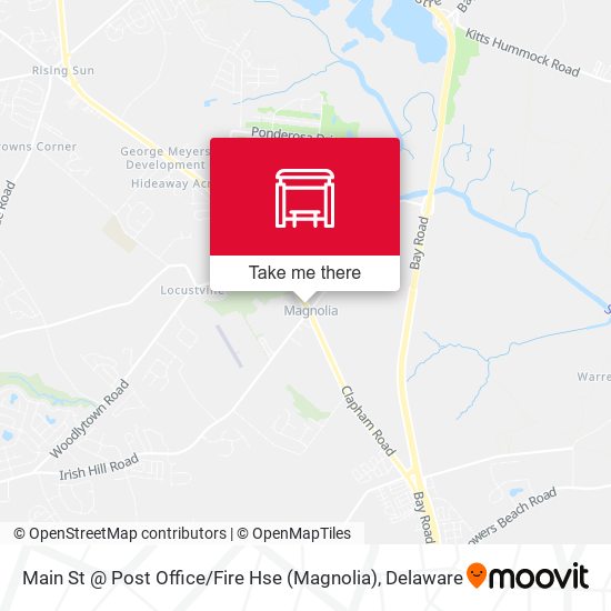Main St @ Post Office / Fire Hse (Magnolia) map