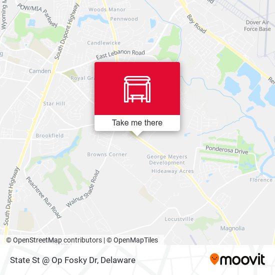 State St @ Op Fosky Dr map