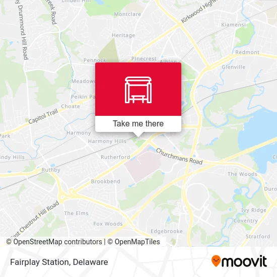 Fairplay Station map