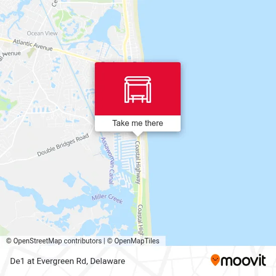 De1 at Evergreen Rd map