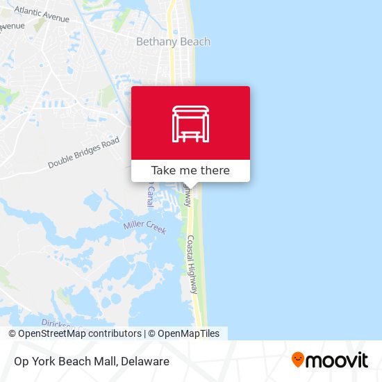 Op York Beach Mall map