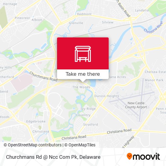 Churchmans Rd @ Ncc Com Pk map
