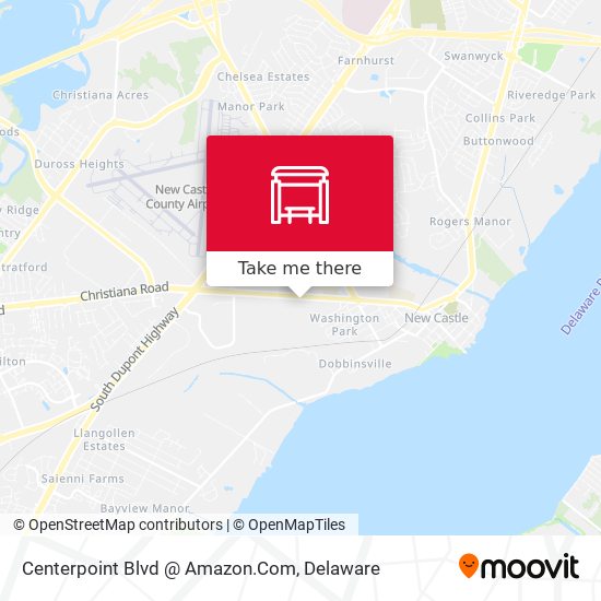 Mapa de Centerpoint Blvd @ Amazon.Com