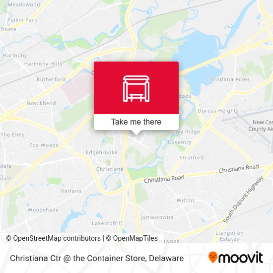 Mapa de Christiana Ctr @ the Container Store