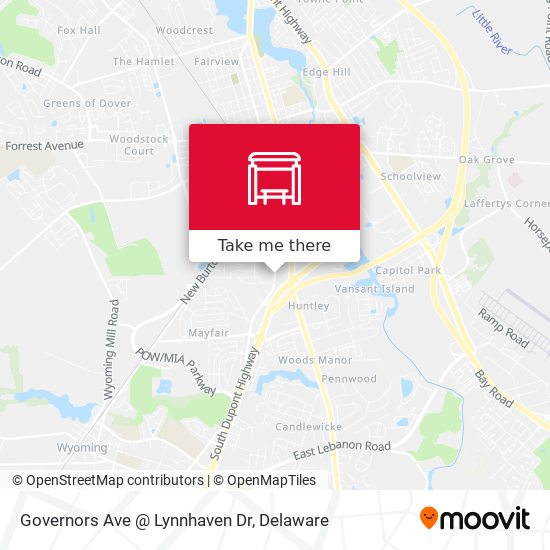 Mapa de Governors Ave @ Lynnhaven Dr