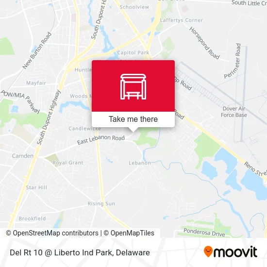 Mapa de Del Rt 10 @ Liberto Ind Park