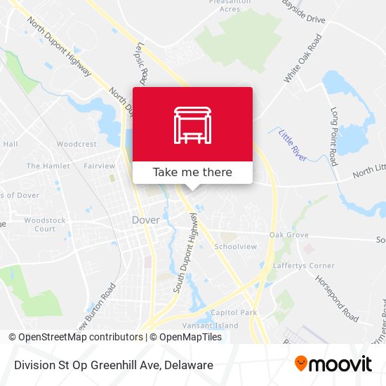 Mapa de Division St Op Greenhill Ave
