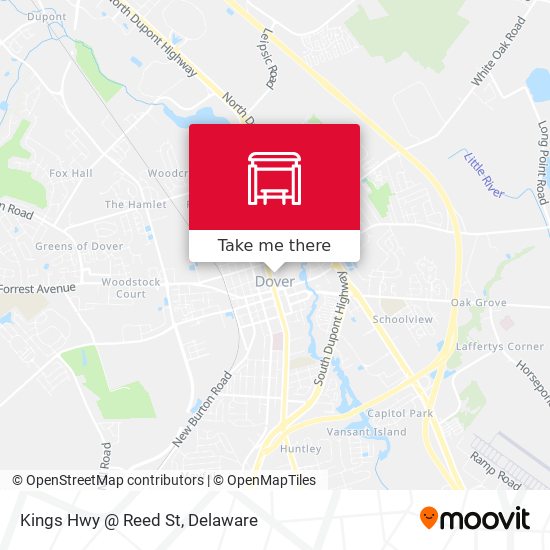 Kings Hwy @ Reed St map