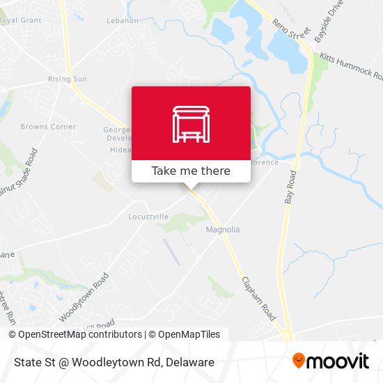 State St @ Woodleytown Rd map