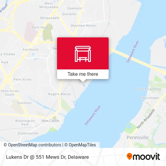 Lukens Dr @ 551 Mews Dr map