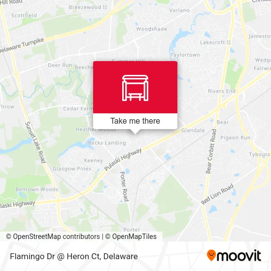 Mapa de Flamingo Dr @ Heron Ct