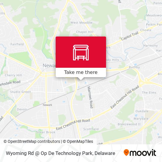 Wyoming Rd @ Op De Technology Park map