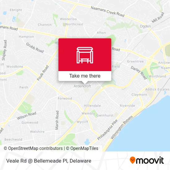 Veale Rd @ Bellemeade Pl map