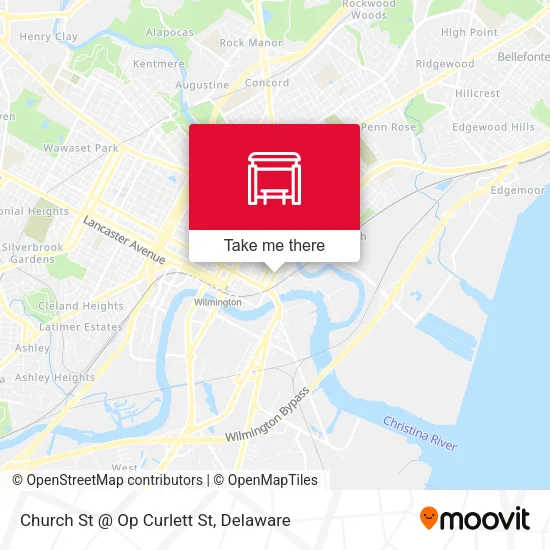 Church St @ Op Curlett St map