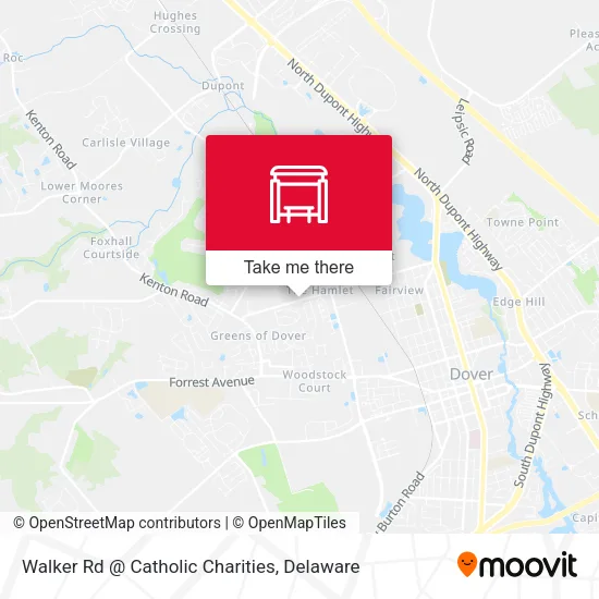 Mapa de Walker Rd @ Catholic Charities