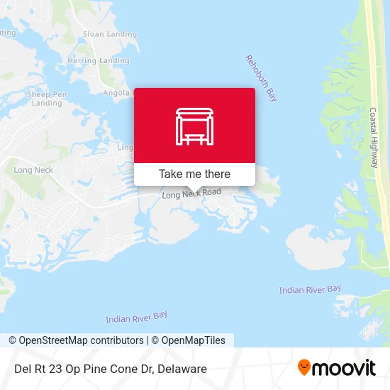 Del Rt 23 Op Pine Cone Dr map