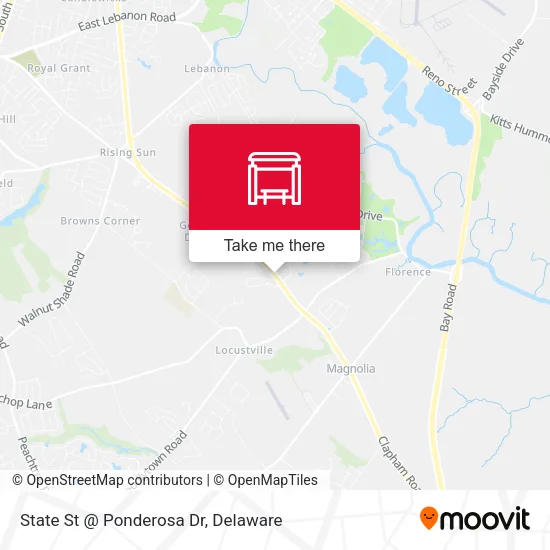 Mapa de State St @ Ponderosa Dr