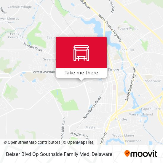 Beiser Blvd Op Southside Family Med map