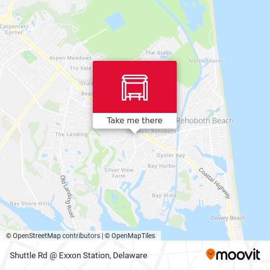 Mapa de Shuttle Rd @ Exxon Station