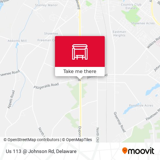 Mapa de Us 113 @ Johnson Rd