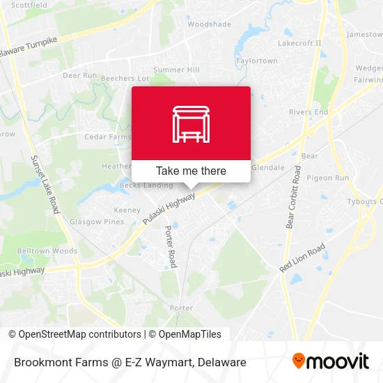 Brookmont Farms @ E-Z Waymart map