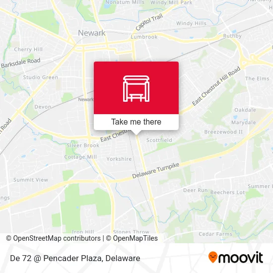 Mapa de De 72 @ Pencader Plaza