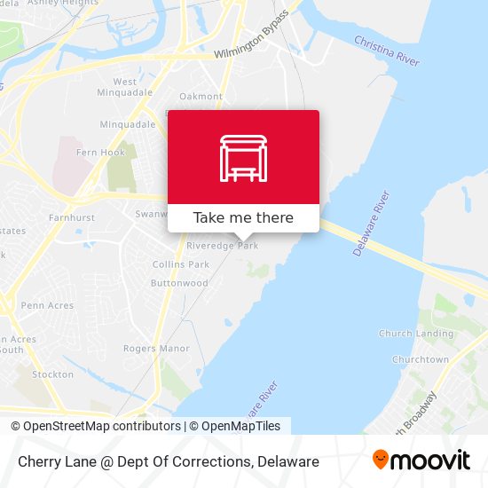Mapa de Cherry Lane @ Dept Of Corrections