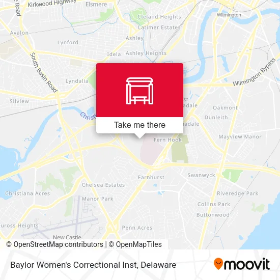 Baylor Women's Correctional Inst map