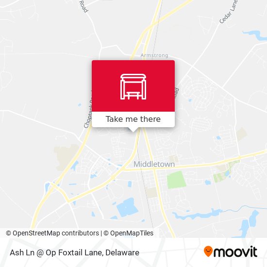 Ash Ln @ Op Foxtail Lane map