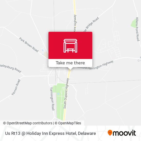 Us Rt13 @ Holiday Inn Express Hotel map