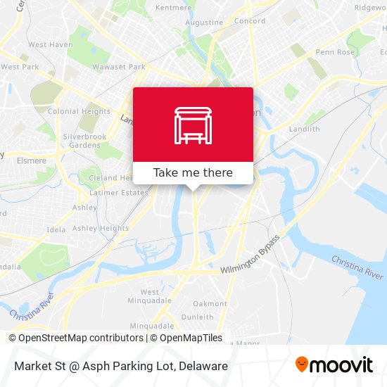 Mapa de Market St @ Asph Parking Lot