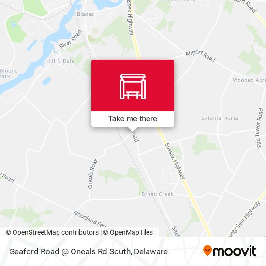 Mapa de Seaford Road @ Oneals Rd South