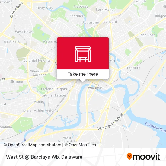 Mapa de West St @ Barclays Wb