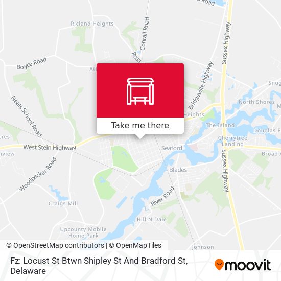 Fz: Locust St Btwn Shipley St And Bradford St map