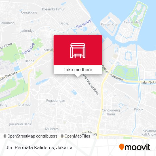 Jln. Permata Kalideres map