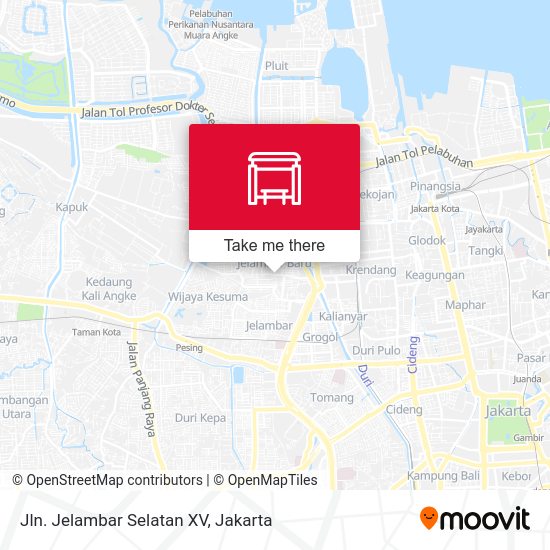 Jln. Jelambar Selatan XV map