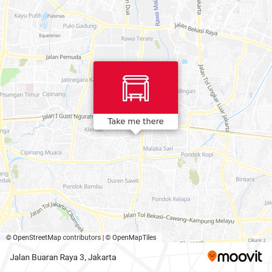 Jalan Buaran Raya 3 map