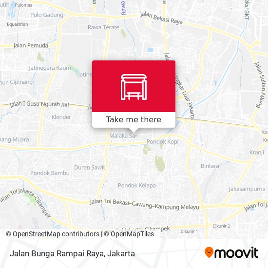 Jalan Bunga Rampai Raya map