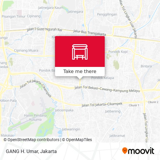 GANG H. Umar map