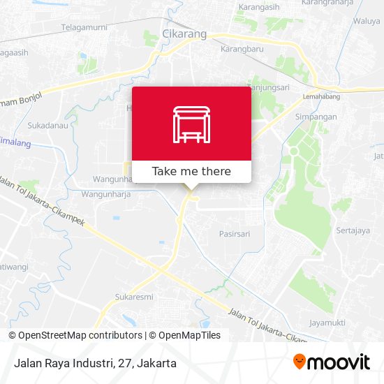 Jalan Raya Industri, 27 map