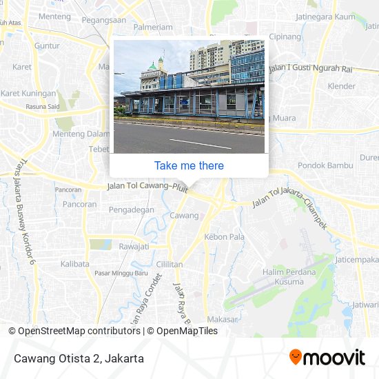 Cawang Otista 2 map