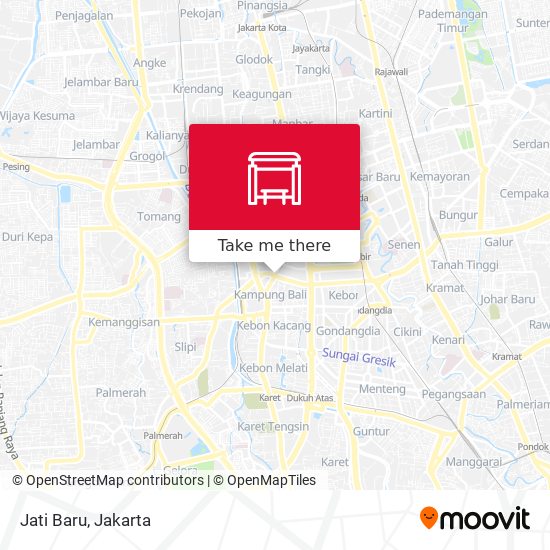 Jati Baru map