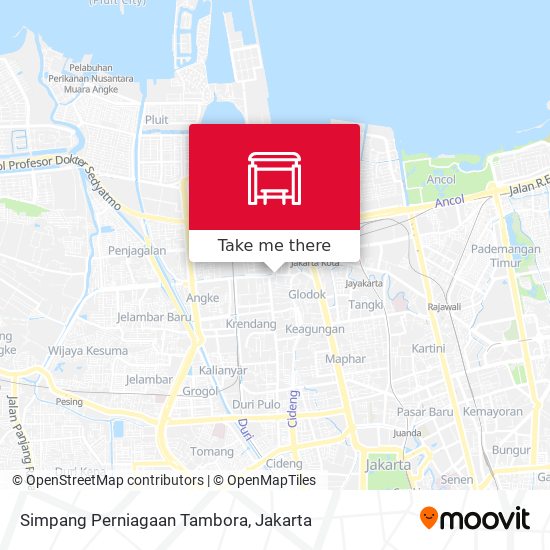 Simpang Perniagaan Tambora map