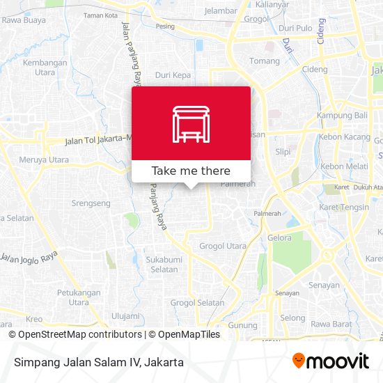 Simpang Jalan Salam IV map