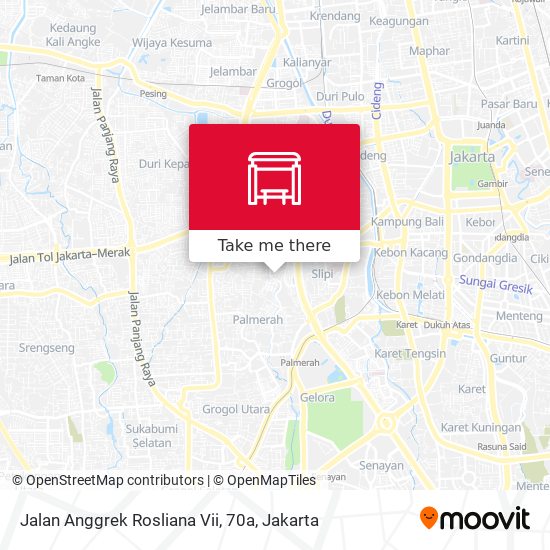 Jalan Anggrek Rosliana Vii, 70a map