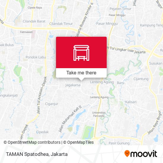 TAMAN Spatodhea map