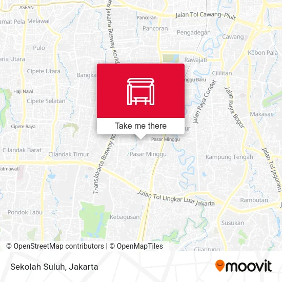 Sekolah Suluh map