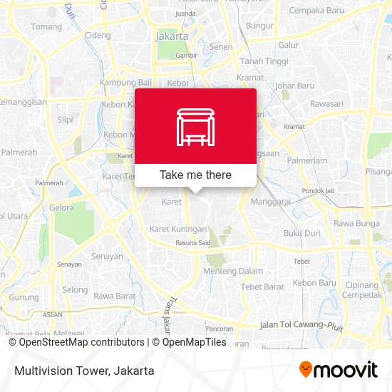 Multivision Tower map